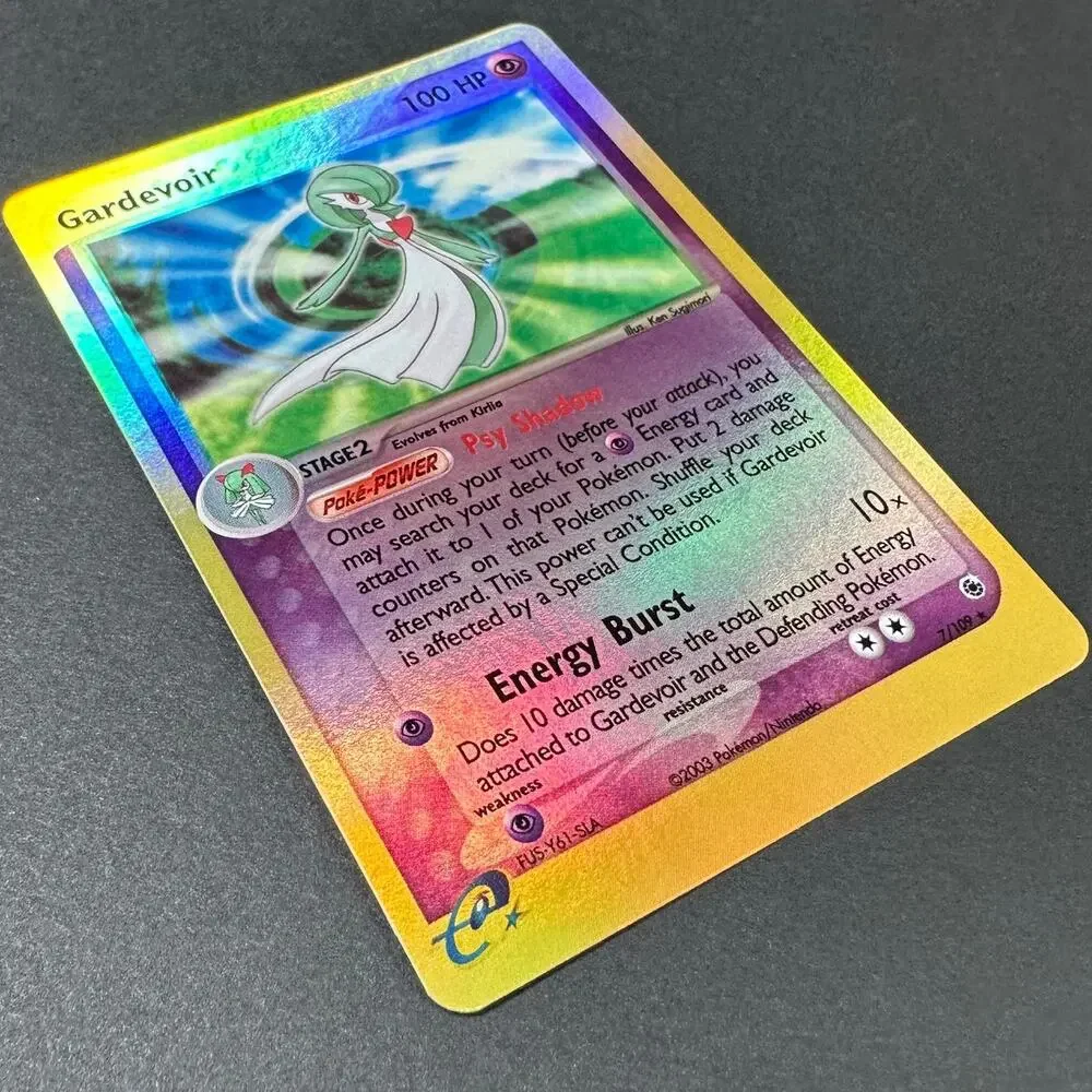 Pokemon TCG Gardevoir 7/109 Reverse Holo Rare EX Ruby Sapphire E Reader NM